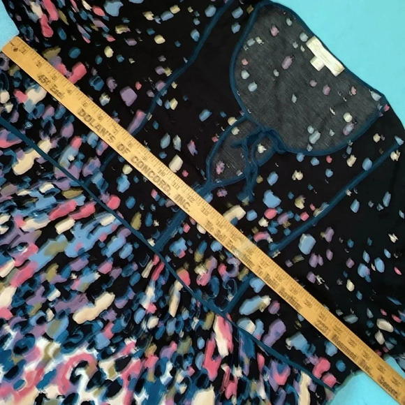 WEEKEND Suzanne Betro tunic balloon long sleeve ties at neck and wrists size 3X - Picture 6 of 10